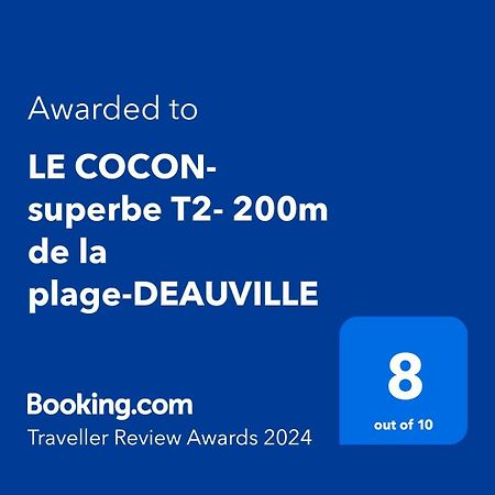 Le Cocon- Superbe T2- 200M De La Plage-Deauville Eksteriør bilde
